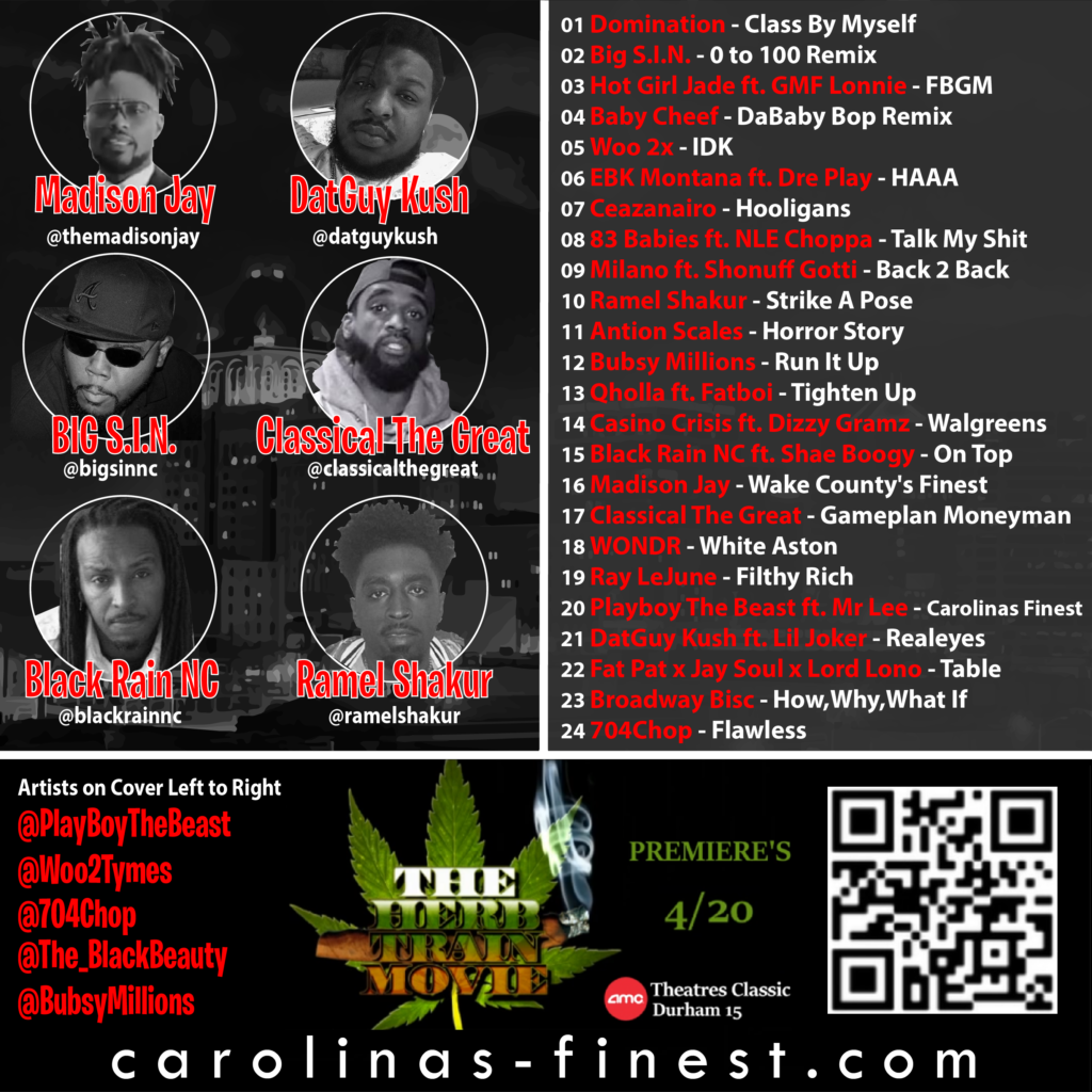 Carolina's Finest Vol. 3 Back Cover